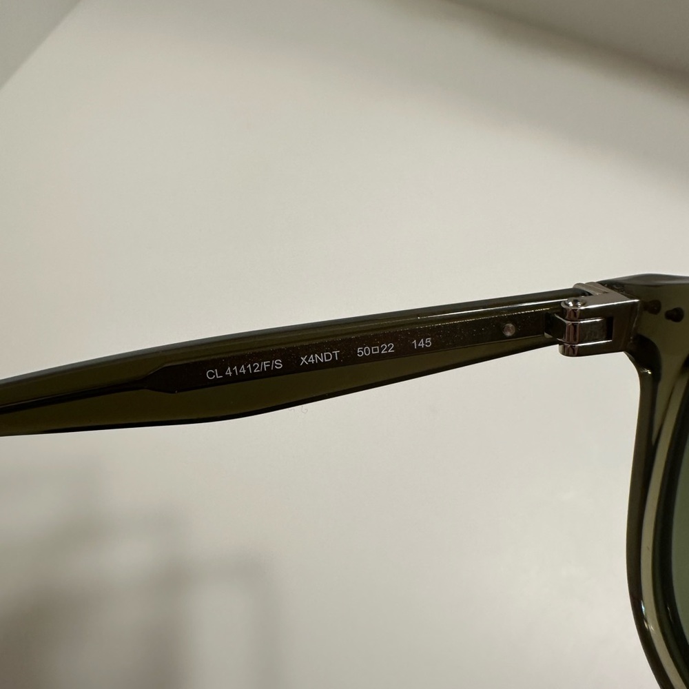 Celine Olive Green Sunglasses CL41412/F/S X4NDT - Picture 6 of 7